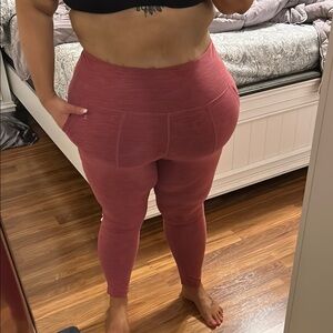 NWOT Torrid Pink Leggings size 2